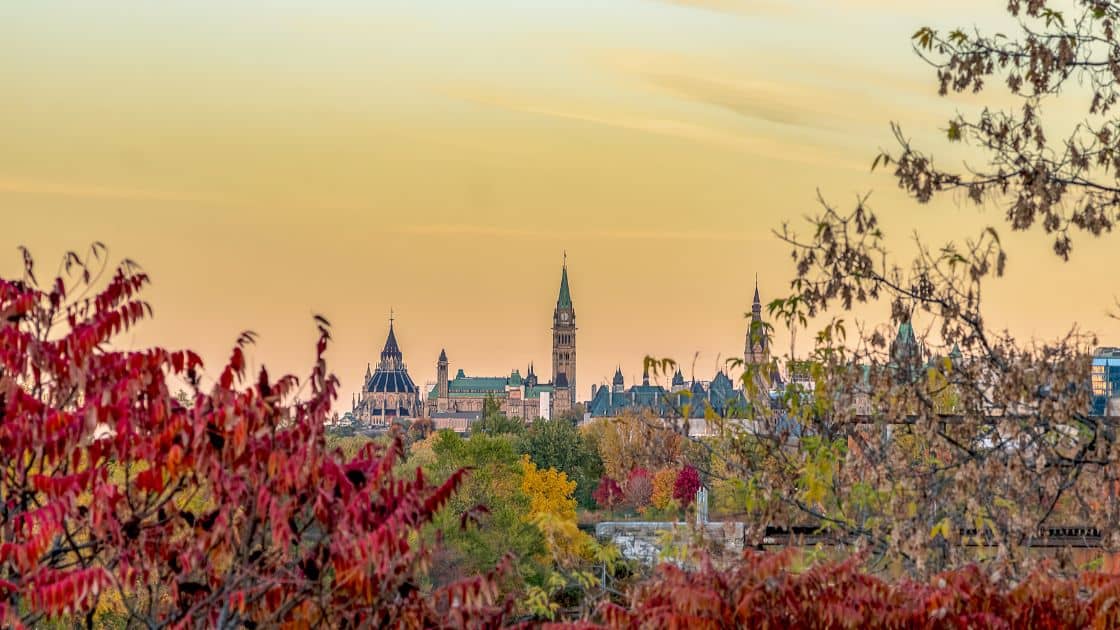 Ottawa offers amazing viewpoints from various neighbourhoods.